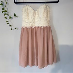 Two tone dress